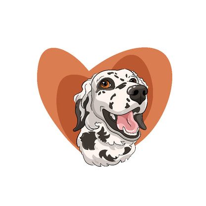 Setter Heart Unisex T-Shirt - Rescue Dog Charity T-Shirt - Olive