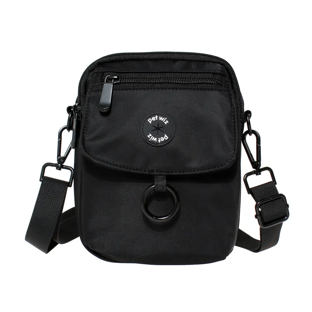 Water-Resistant Dog Walking Bag - Crossbody with Treat Pouch & Poo Bag Dispenser