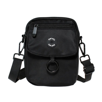 Water-Resistant Dog Walking Bag - Crossbody with Treat Pouch & Poo Bag Dispenser