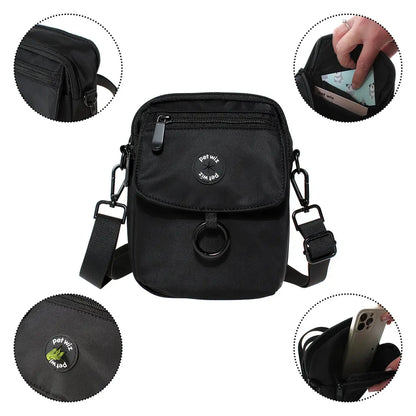 Water-Resistant Dog Walking Bag - Crossbody with Treat Pouch & Poo Bag Dispenser