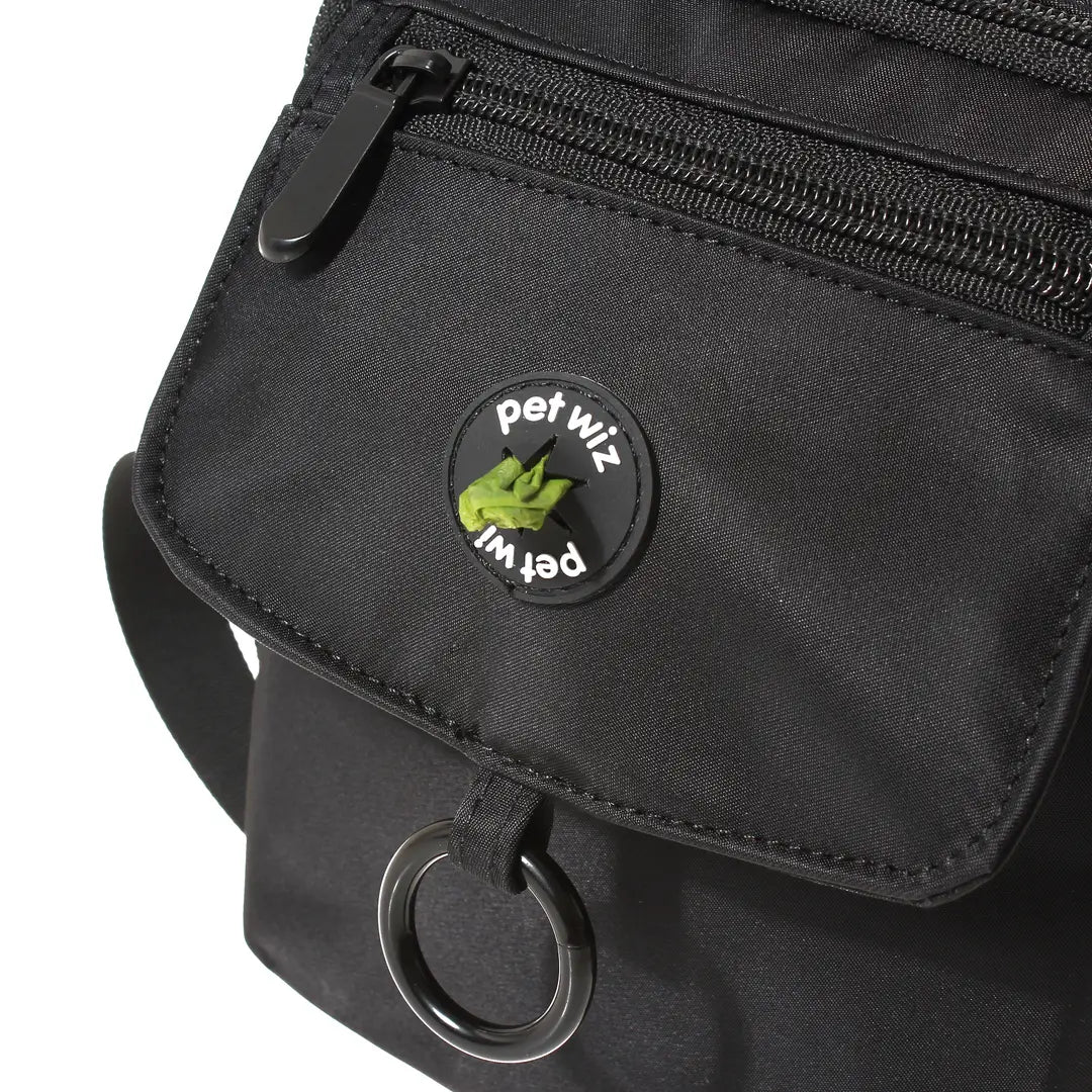 Water-Resistant Dog Walking Bag - Crossbody with Treat Pouch & Poo Bag Dispenser