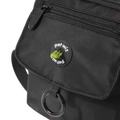 Water-Resistant Dog Walking Bag - Crossbody with Treat Pouch & Poo Bag Dispenser