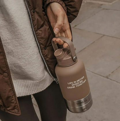 The Bowl Bottle 2.0 - 3-in-1 Dog Travel Water Bottle with Bowls