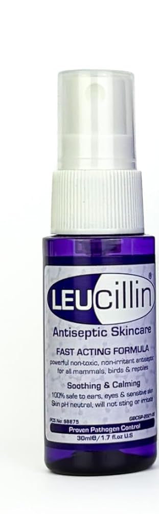 Leucillin Antiseptic Spray 30ml Keyring - Portable, Non-Toxic First Aid