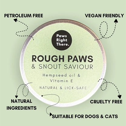 Rough Paws & Snout Saviour Dog Paw Balm 30ml