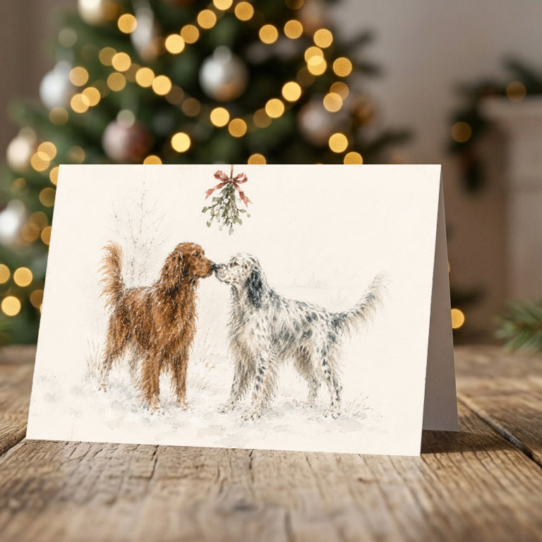 Christmas Card Bundle - One of Each Design, Dog Rescue Charity Cards (Set of 5, A5)